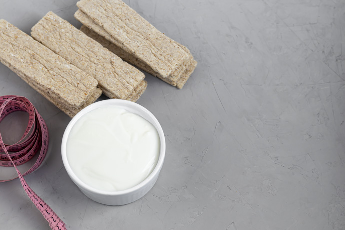 Ejemplo de forma de tomar kéfir para perder la barriga.
