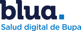 Logo de Blua.